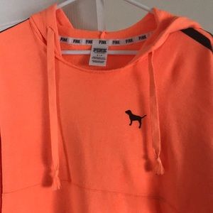 VS PINK jersey style hoodie